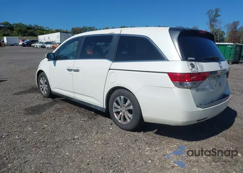 2014 Honda Odyssey Ex z USA, uszkodzony, nr VIN 5FNRL5H4XEB037732